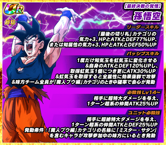 極限zエリア 魔人ブウ編 News Dbz Space Dokkan Battle Japan